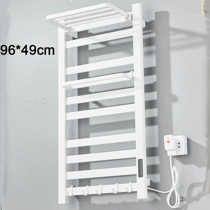 Shinesia Electric Towel Warmer Rack With Digital Display And Temperature Control