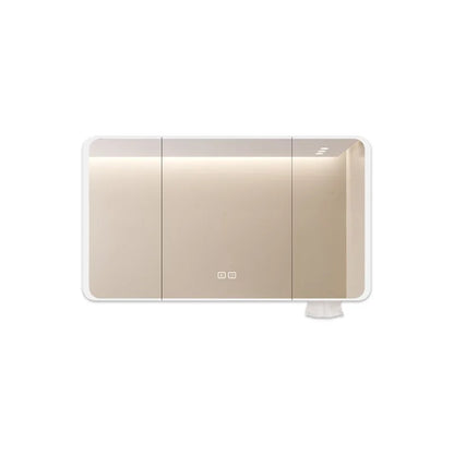 LED Bathroom Mirror Anti Fog Touch Sensor Dimmable Wall Mount Full Body Table Mirror Makeup Vanity Furniture Household Beauty