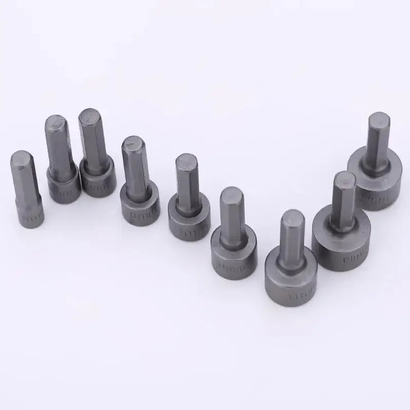 9-14pcs Hex Socket Set | Nut Driver Screwdriver Bits Kit