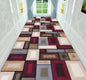 VIKAMA High-Grade Plaid Carpet Kitchen Rug Long Floor Mat Thin Door Mat Living Room Carpet Rug For Bedroom Home Decoration