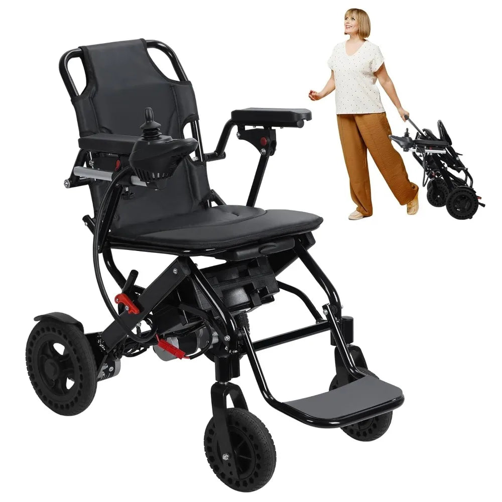 Portable Electric Wheelchair For Adults Lightweight Foldable Power Chair