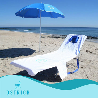 Portable Outdoor Folding Reclining Beach Lounge Chair For Lawn