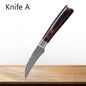 Professional Kitchen Knives Stainless Steel Knife Fruit Peeling Meat Cleaver Knife Boning Knife Paring Cooking Knives