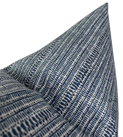 Saqqara Pillow Cover in Atlantic Blue, Walter G Pillows, Decorative Throw Pillows