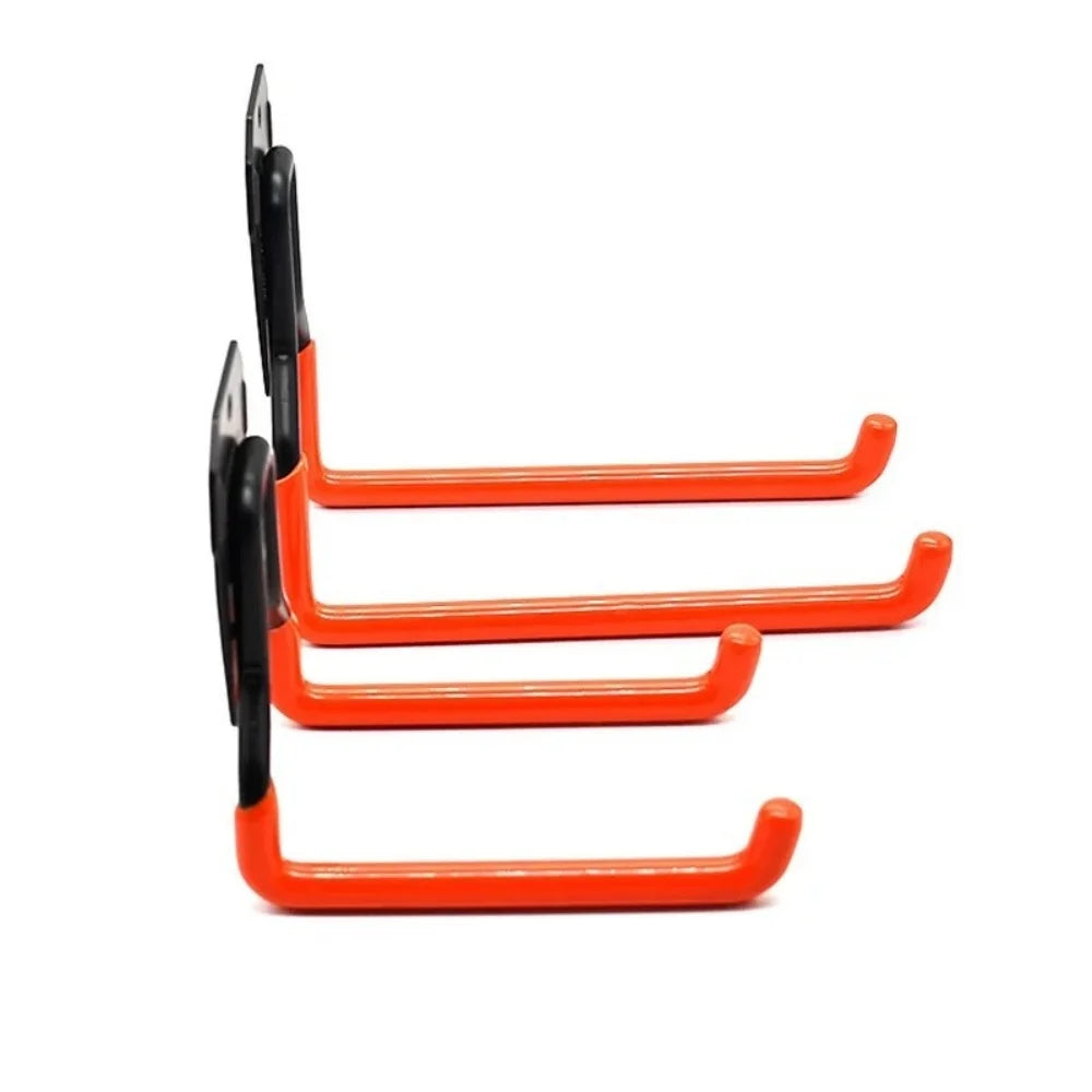 1PC Heavy Duty Metal Hook Garage Organizer Wall Mount Bicycle Hanger Hooks Wall Mount Anti-slip Storage Hook Garage Storage Tool