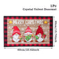 Christmas Door Mat Santa Claus Outdoor Carpet Merry Christmas Decorations For Home 2025 Navidad Xmas Ornament New Year 2026