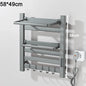 Shinesia Electric Towel Warmer Rack With Digital Display And Temperature Control