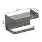 Plastic Toilet Paper Holder Storage Rack Bathroom Towel Placement of Seasoning bottles Bathroom Wall Roll of Paper Phone Storage
