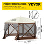 SucceBuy Pop Up Camping Gazebo Sun Shade Canopy Shelter