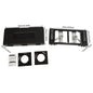 2 Burner Stove With Piezo Ignition Baking Tray Carrying Case