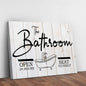 The Bathroom Sign