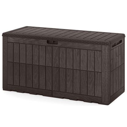 100 Gallon Outdoor Deck Box with Lockable Lid