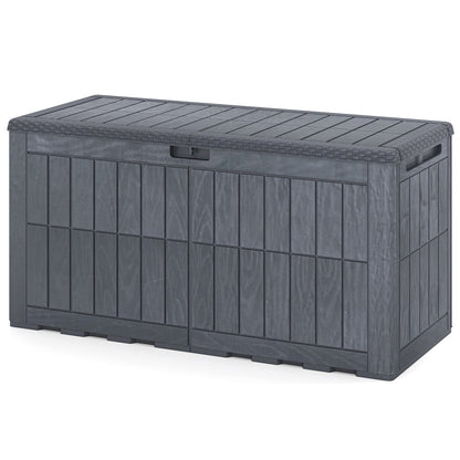 100 Gallon Outdoor Deck Box with Lockable Lid