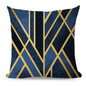 Throw Pillow Cover with 580g Insert, geometric, 20X20, Decorative Cushion – Fancy & Stacy