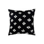 20''x20'' tufted floral 100% cotton throw pillow | 7 colors textured daisy stitch design | boho chic couch & bedroom accent | insert included