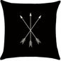 Throw Pillow Cover with 450g Insert, geometric, 18X18, Decorative Cushion – Fancy & Stacy