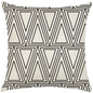 Throw Pillow Cover with 450g Insert, geometric, 18X18, Decorative Cushion – Fancy & Stacy