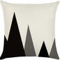 Throw Pillow Cover with 450g Insert, geometric, 18X18, Decorative Cushion – Fancy & Stacy