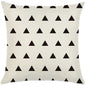 Throw Pillow Cover with 450g Insert, geometric, 18X18, Decorative Cushion – Fancy & Stacy