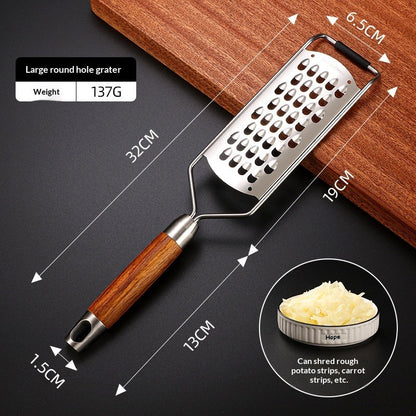Multi-functional 304 Stainless Steel Grater