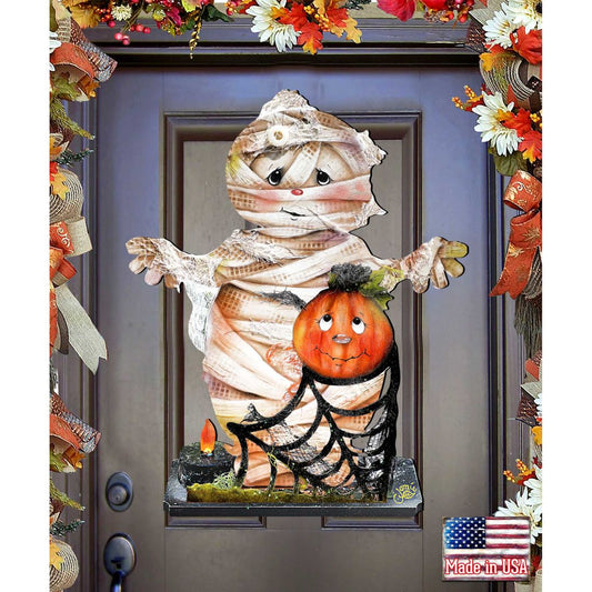 Some Mummy Loves You Halloween Door Decor by Jamie Mills-Price - Thanksgiving Halloween Decor - 8457406H