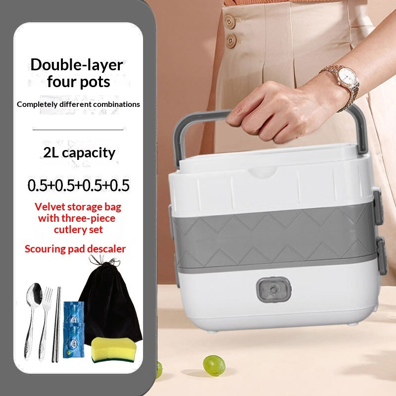 Plug-in Heated Insulated Food Warmer And Portable Rice Cooker