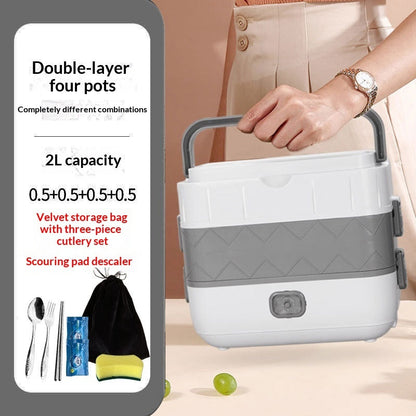 Plug-in Heated Insulated Food Warmer And Portable Rice Cooker