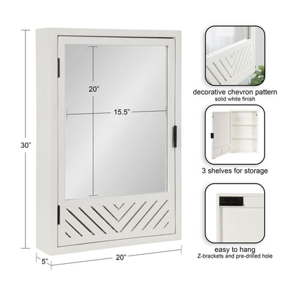 Mezzeta Bathroom Cabinet with Mirror