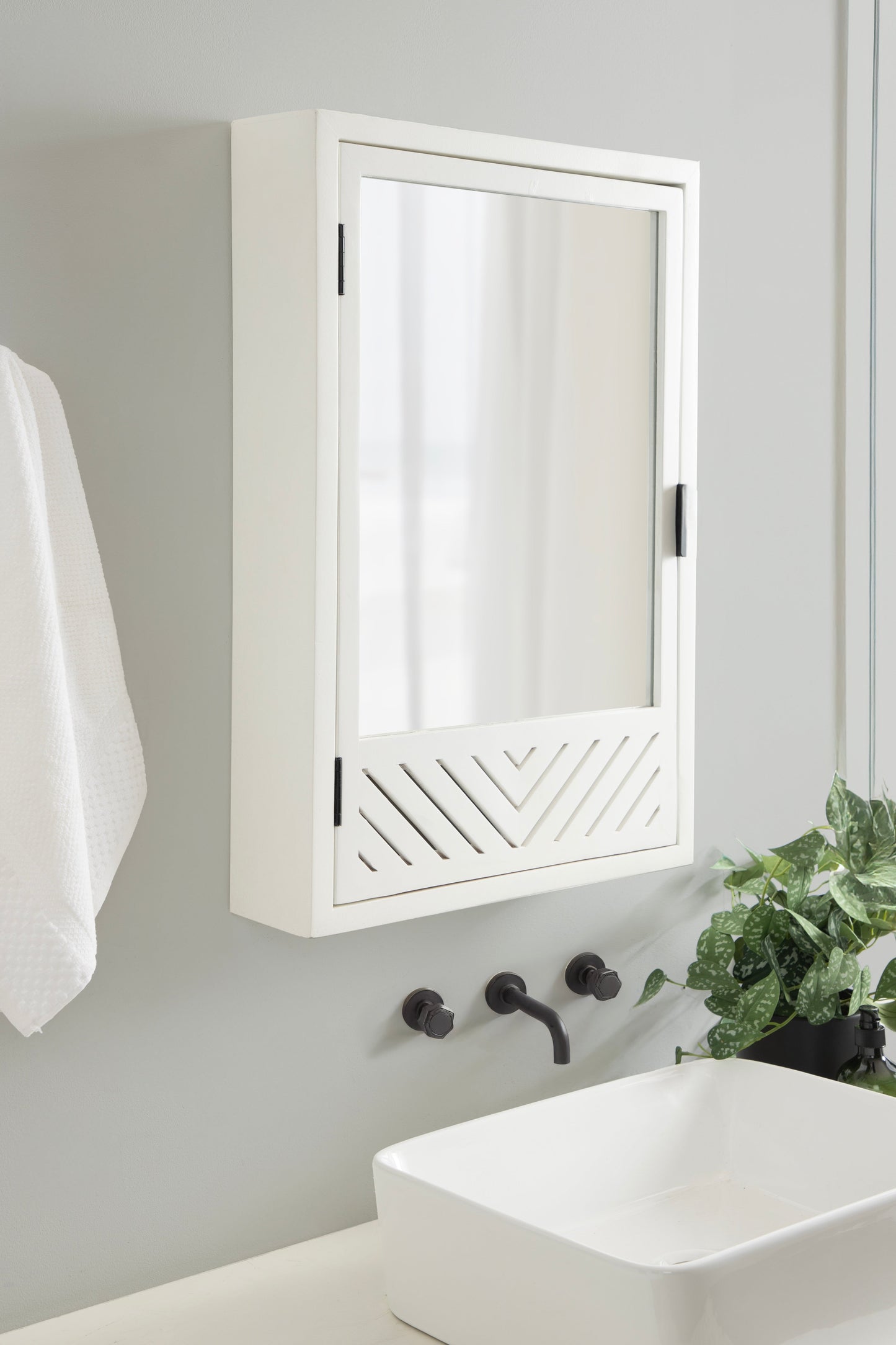 Mezzeta Bathroom Cabinet with Mirror