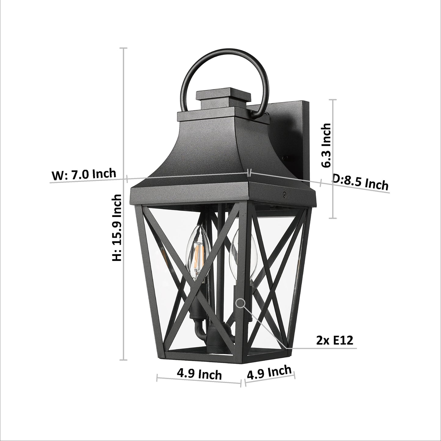 Waterproof Outdoor Wall Lights