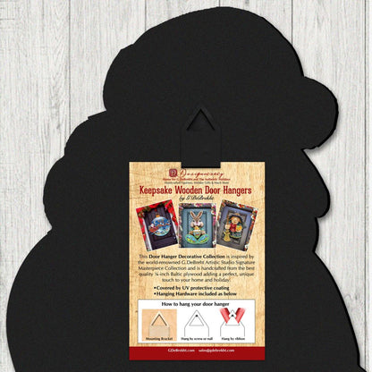 Halloween Kitten Door Decor by D. Gelsinger - Thanksgiving Halloween Decor - 8461066H-DG