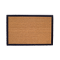 Black Border Coir Doormat