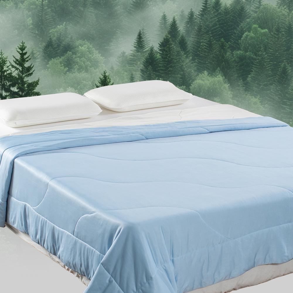 Kasentex Cooling Breathable Blanket Twin/Queen/King - Silky Soft Lightweight Comforter for Hot Sleepers
