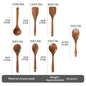 Spatula Soup Ladle And Wooden Turner Set In Teak