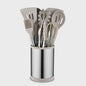 Non-stick Cookware Spatula And Spoon Rotating Storage Bucket Set