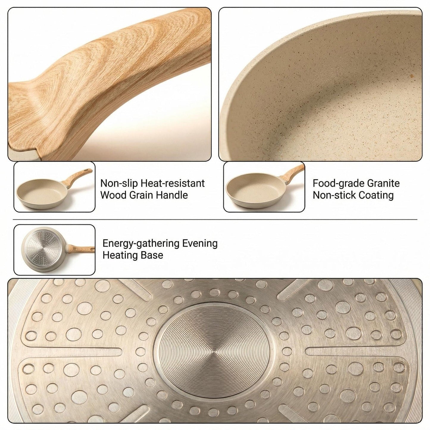 Frying Pan SetMaifanite Non-stick Set