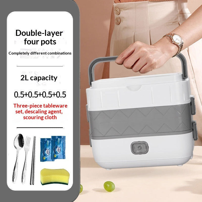 Plug-in Heated Insulated Food Warmer And Portable Rice Cooker