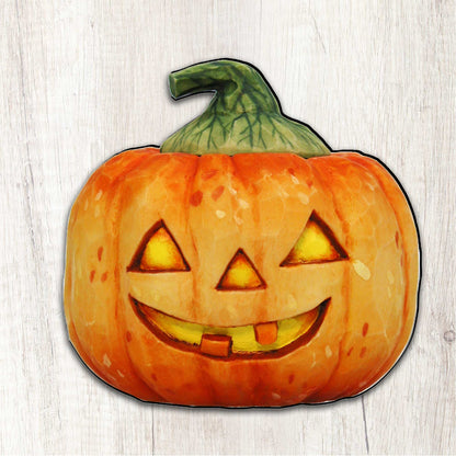 Pumpkin Halloween Door Decor by G. DeBrekht - Thanksgiving Halloween Decor - 8158414H
