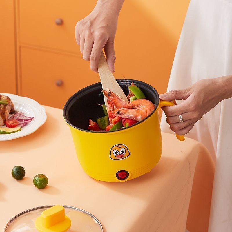 Little Yellow Duck Mini Electric Cooker Multi-Function Electric Pot
