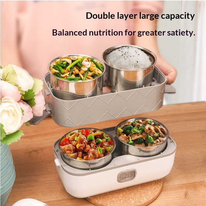 Plug-in Heated Insulated Food Warmer And Portable Rice Cooker