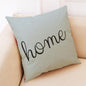 Elegant Pattern Printed Throw Pillow Modern Soft Linen Blend Cushion Home Decorative Fashion Geometric Pattern Throw Pillow Covers Square Decorative Cushion Case For Home Pillows Case