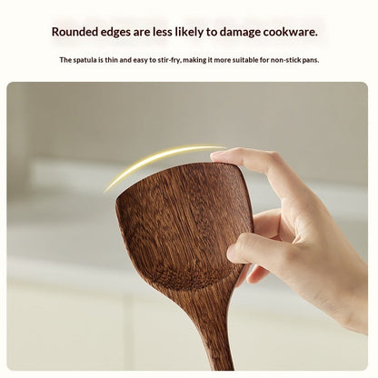 Non-stick, High-temperature-resistant Chicken-wing-shaped Wooden Spatula
