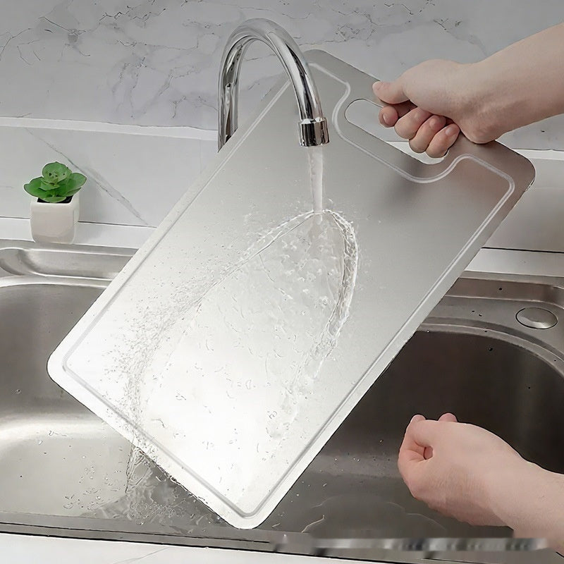 Antibacterial And Mold-Resistant Titanium Cutting Board Household Double-Sided Titanium Board