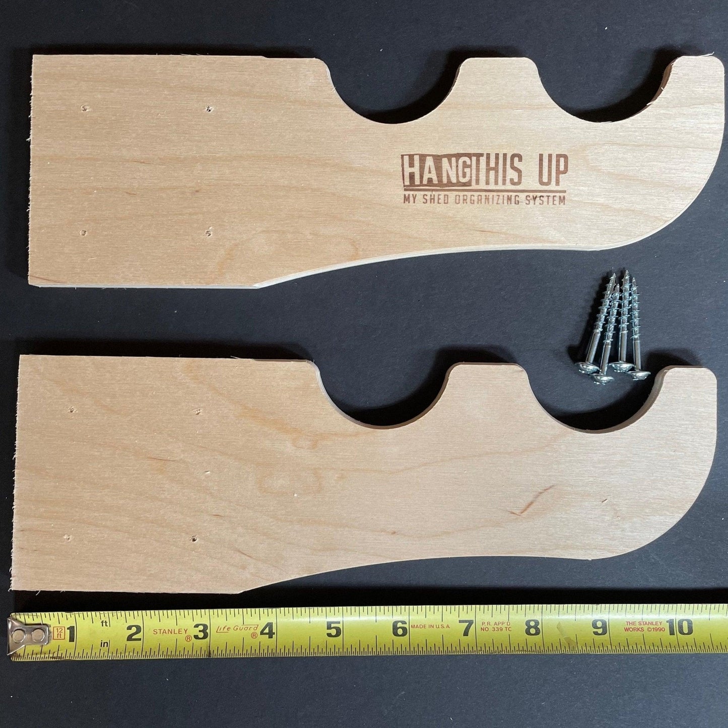 Garden Tool Organizer Hooks - Stud Mounted