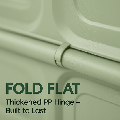 Collapsible Storage Bins with Dustproof Lid