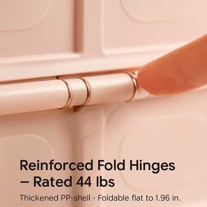 Collapsible Storage Bins with Dustproof Lid