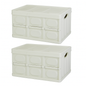Collapsible Storage Bins with Dustproof Lid