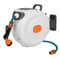 Retractable Garden Hose Reel with 180° Swivel Bracket