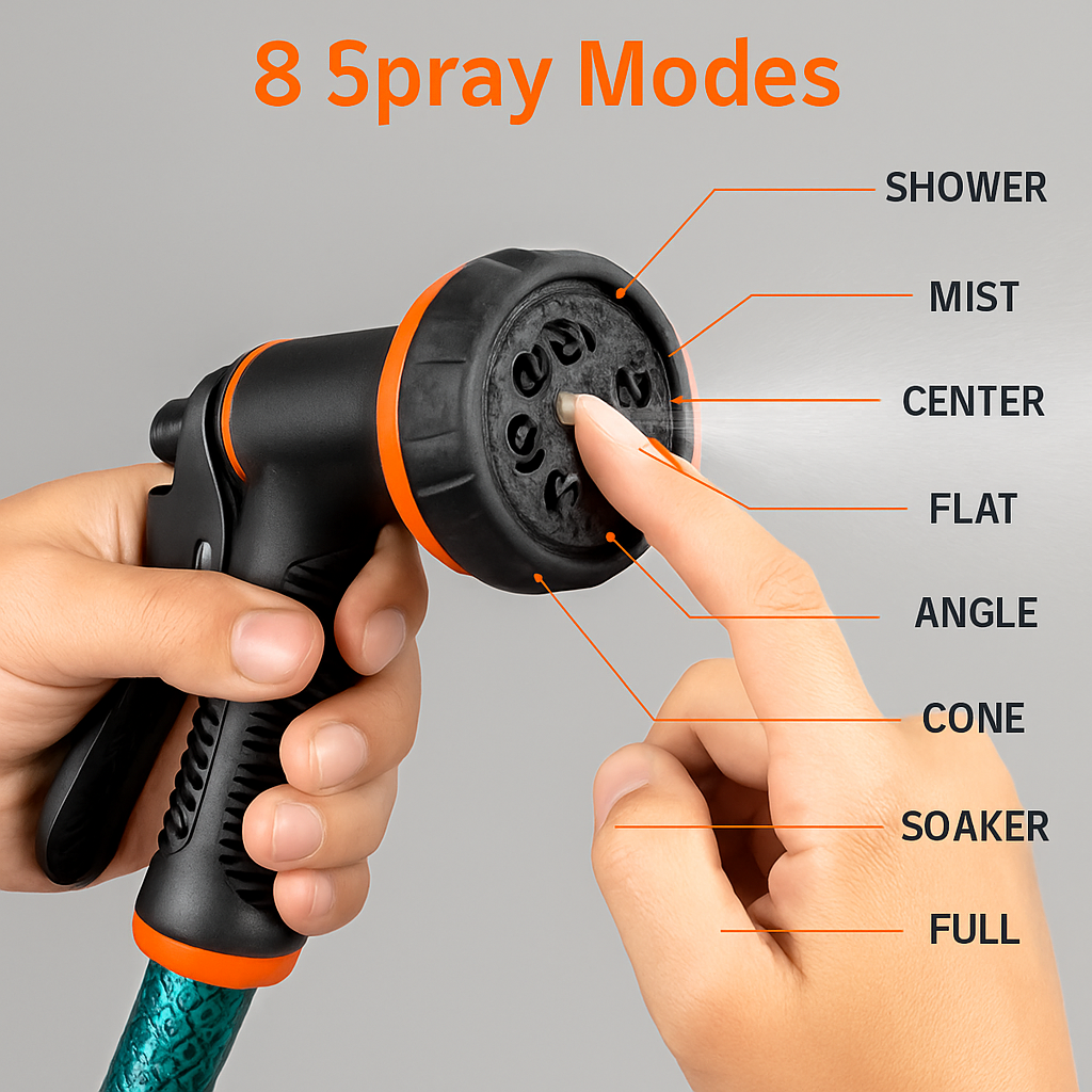 Retractable Garden Hose Reel with 180° Swivel Bracket
