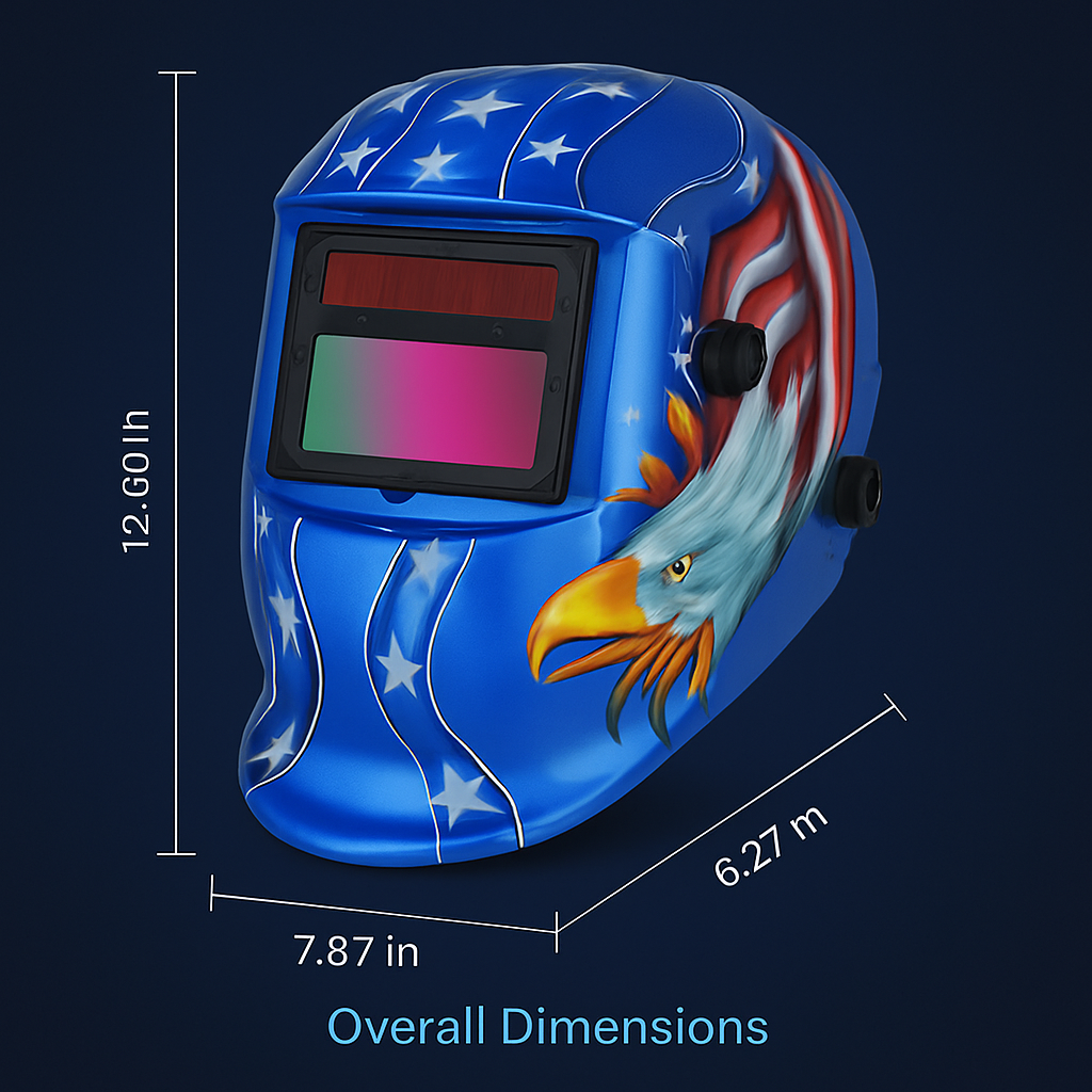 Welding Helmet Auto Darkening Shield with Wide Shade 9-13